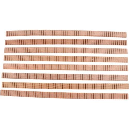 8x Exquisite Wooden Guitar Strip Edge Guitar Trim Inlay DIY Luthiers Tools Guitar Replacement Accessories