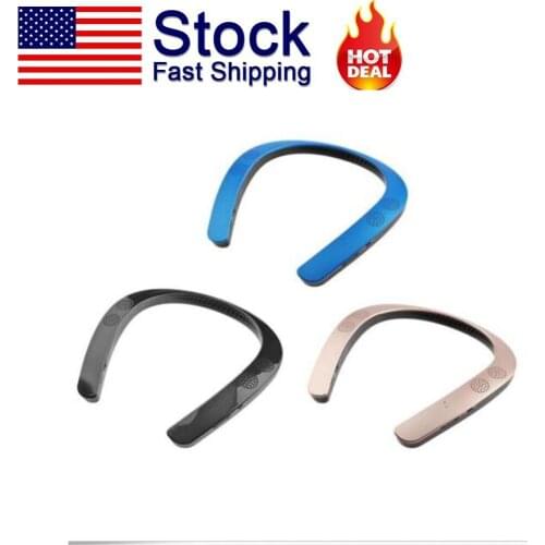 HX321 Neckband Wireless Bluetooth Earphone BT 5.0 Stereo Sports Headphone HD Call Waterproof 4 Speakers MP3 Palyer Headset