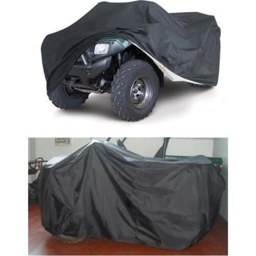 Universal Size L Quad Bike ATV Cover Parts Vehicle Tractor Motorcycle Car Covers Waterproof Resistant Dustproof Anti-UV