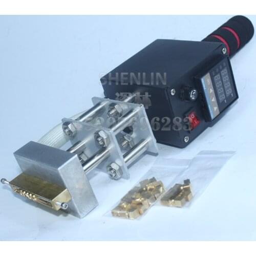Alphat Number Hot Stamping Machine Handheld Aluminum Foil Bronzing Tool A-Z 0-9 Code Printing Stamper SHENLIN Package Printer