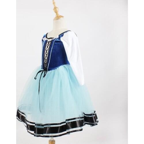 H2695 Children Ballet Dance Dress Professional Performance Dancewear Girls Tutu Dresses Student Stage Show Competiton Clothes