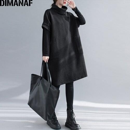 DIMANAF Warm Women's Dresses
