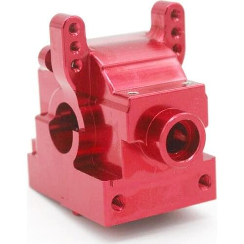 Red Gear Box for JLB CHEETAH 1/10 Brushless RC Monster Truck Model DIY Parts