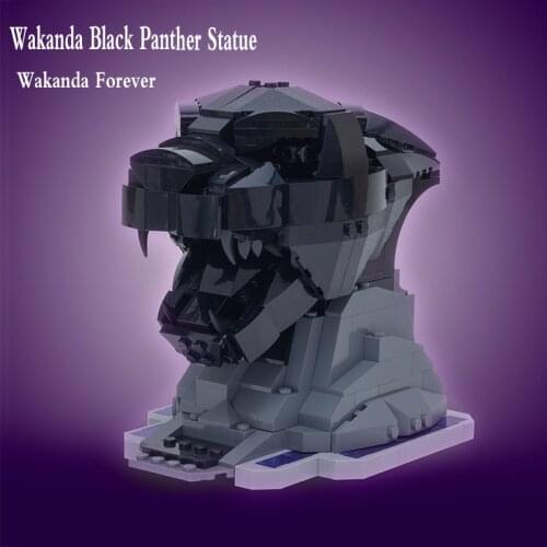 Wakanda-Movie Creative MOC Building Block Panther Stator Assembly Model Tile Kids Puzzle Toy Gift
