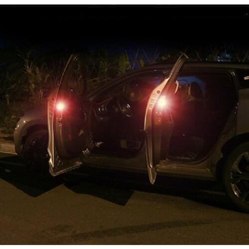 2pcs Magnetic Wireless 5LED Door Open Warning Anti-Collision Light for Audi all series Q3 Q5 SQ5 Q7 A1 A3 S3 A4 A4L A6L A7 S6 S7