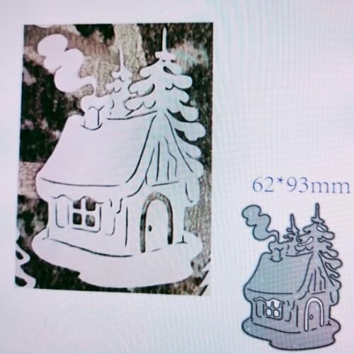 House Metal Cutting Dies for DIY Scrapbooking Album Paper Cards Decorative Crafts Embossing Die Cuts