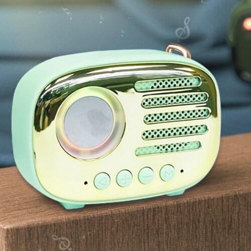 MMS-08 wireless speaker TF card play portable creative macaron wireless mini bluetooth speaker radio for outdoor use