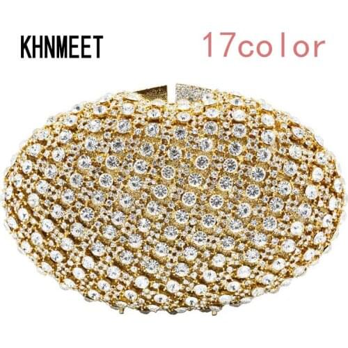 Fashion Designer Party Purse Luxury Crystal Diamond Deluxe banquet Evening Bag bridesmaid packet Wedding Prom Clutch Bag SC636