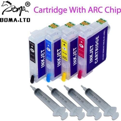 BOMA.LTD 603 603XL Bulk Ink Cartridge For Epson WF-2810 WF-2830 WF-2850 WF-2835 XP-2100 XP-2105 XP-3100 XP-3105 XP-4100 XP-4105