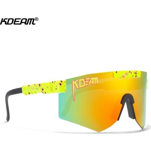 Adjustable Temple Big Frame Oversized Sunglasses Men Cool Mirror Polarized Shades Women TR90 Unbreakable Goggle With Free Box