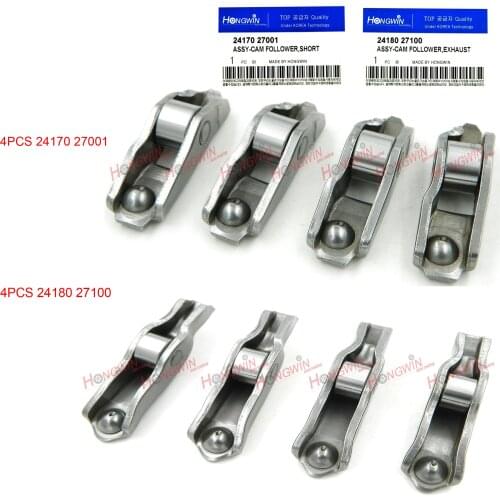 Genuine No.24170 27001 24180 27100 Rocker Arms Fits Hyundai Elantra Santa Fe Kia Sportage Ceed Carens 2417027001 2418027100