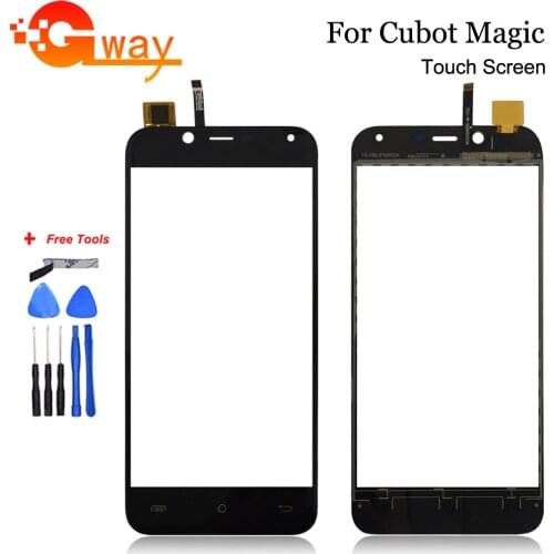 5.0'' Mobile Phone Touch Panel For Cubot Magic Front Touch Screen Glass Digitizer Panel Lens Sensor Tools Adhesive
