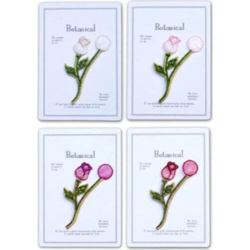 High quality patterend patch hot melt adhesive applique embroidery patches stripes DIY accessories patch