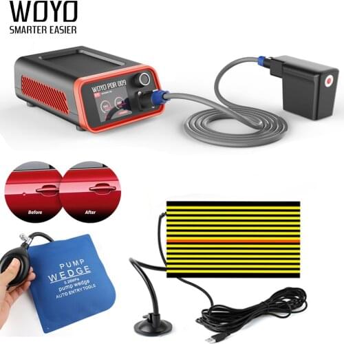 WOYO PDR009 High Precision Car Aluminum Body Paintless Dent Repair Tool HOTBOX Car Sheet Metal Dent Puller Removing Car Dents