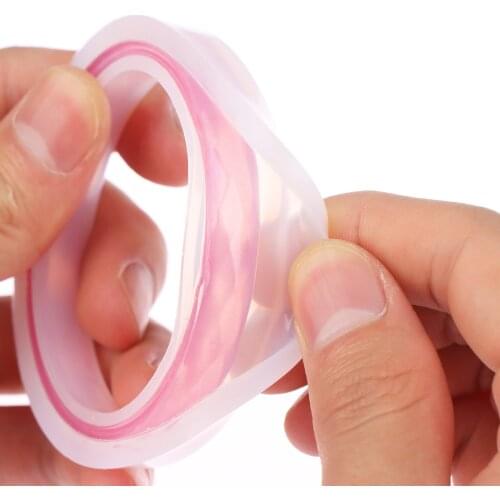 3Pcs/Set Large Resin Bracelet Bangle Mold Inner Diameter 60mm-Silicone Bracelet Molds Resin Casting Mold for Jewelry Making