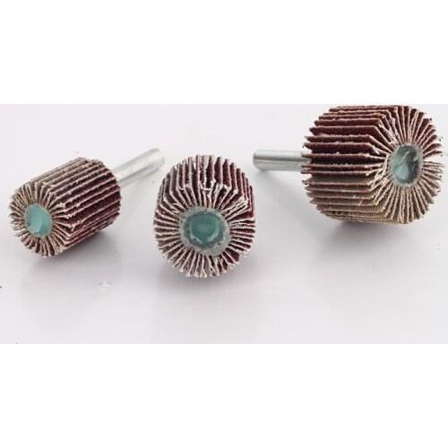 6mm shank Flap Sanding wheels for metal sanding 15/20/25/30mm 80 pcs free shipping