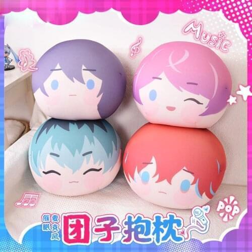 Anime Division Rap Battle Hypnosis Mic Yamada Ichiro Short Plush Doll Dango Pillow Cute Toys Cushion Soft Cartoon Gifts