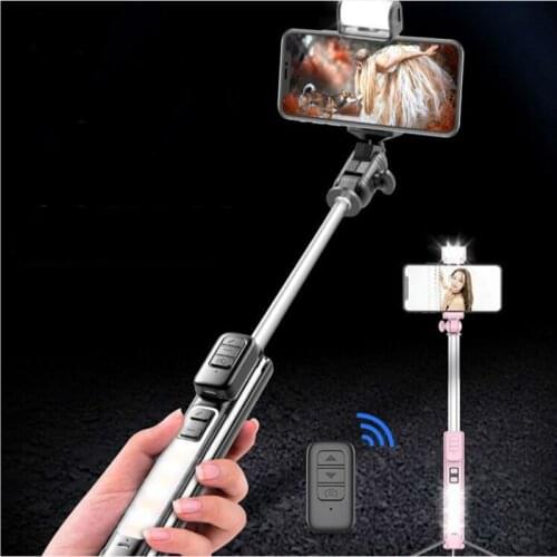 1.6M Bluetooth selfie stick with tripod integrated multi-function self-timer artifact mobile phone fill light live bracket