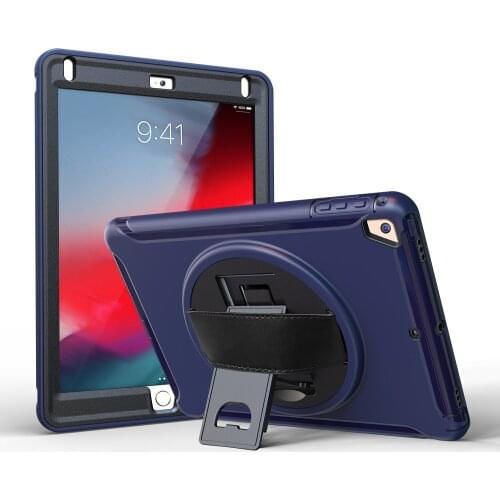 Heavy Duty Hard Stand Case For iPad 9.7 Inch 2017 2018 Air 1 Air 2 Case Kids Shockproof Silicone Armor Cover For iPad Pro 9.7