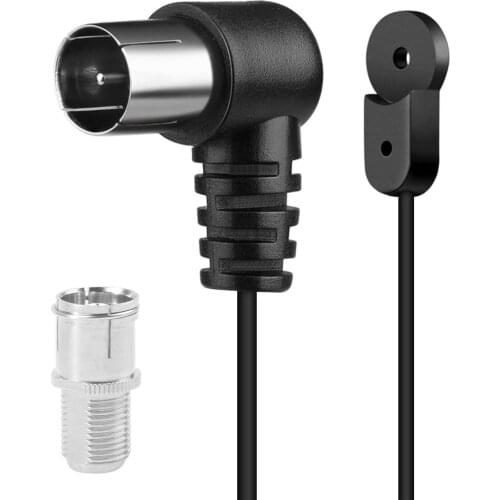 FM Antenna Indoor F-Type Male 75 Ohm Radio Coax Wire For Home Stereo Receiver for Yamaha JVC Sony Pioneer Oenon Panasonic Onkyo