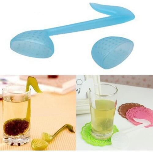 Music Note Shape Tea Filter Strainer Teaspoon Infuser Teabag Drinkware Tool Tea Bag Filter Tea Strainer Tea Infuser Filter 2020