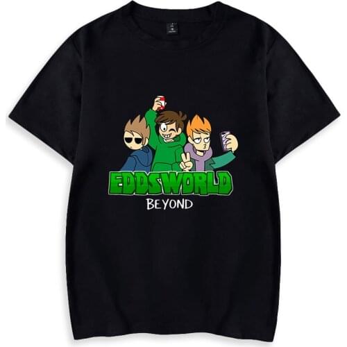 Eddsworld T shirt Women Men Summer Short Sleeve Fashion T-shirts Hot Sale Casual Streetwear Tops