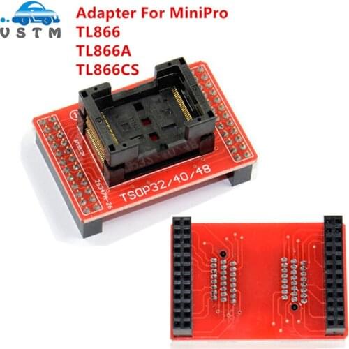 Factory Price TSOP32 TSOP40 TSOP48 ZIF adapter kit only for MiniPro TL866 TL866A TL866CS with free shipping