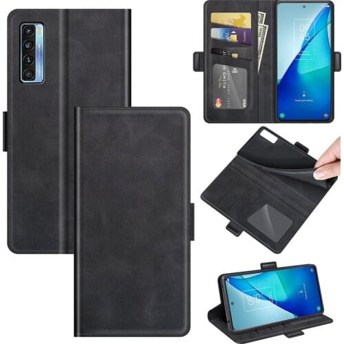 Case For TCL 20S Leather Wallet Flip Cover Vintage Magnet Phone Case For TCL 20 5G / TCL 20L / TCL 20L+ Coque