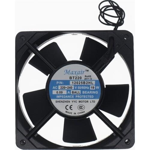 Maxair BT 220 12025B2HL 220V 12025 12Cm Axial Fan AC Cooling Fan