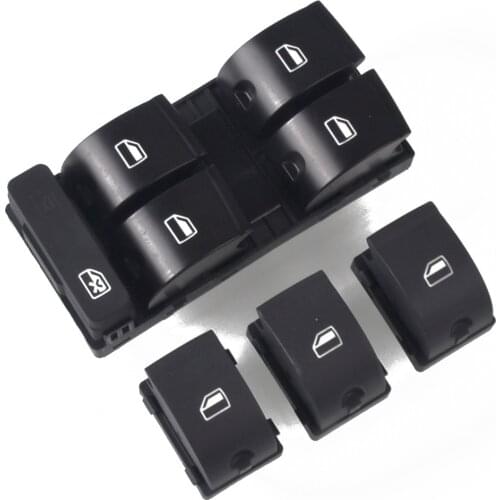 For Audi A4 B6 B7 RS4 Window Panel Switches Master Electric Power Passenger Side button for SEAT Exeo 8E0959851 8E0959855