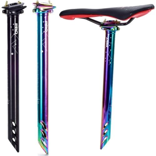 HONSUN Pro Mountain Bike Seat Post MTB Bicycle Seatpost 27.2 30.8 31.6mm Aluminum Alloy Hollow Out Seat Tube Colorful Black Red
