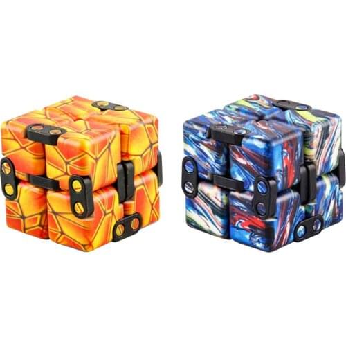 Simple Cube Toy Adults Children Relaxing Finger Cube Puzzle Toy For Children Adults