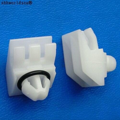 Shhworldsea auto plastic clips and fastener Body side skirt guard for benz