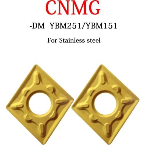 CNMG CNMG09 CNMG090304 DM YBM251 YBM151 CNC Lathe Machine Turning Tool Holder Original Inserts Quality Assurance High Quality