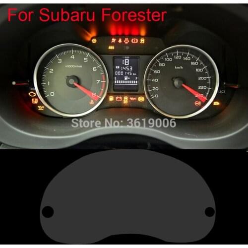 TOMMIA For Subaru Forester 13-18 Screen Protector HD 4H Dashboard Protection Film Anti-scratches Car Sticker