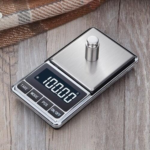 Electronic Weighing Scales Jewelry Scale Balance Gram Scale 0.01 Accuracy for Gold Precision Pocket Scale Kitchen Weight Scale