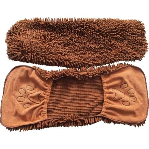 Pet Dog Water Absorption Bath Towel Dogs Microfiber Absorbent Massage Washing Drying Hair Towel Car Bathroom Kids Towel Supplies
