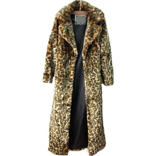 Xulanbaby Long Fur Coats