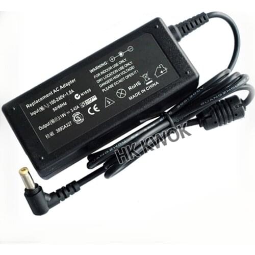 New 19V 3.42A 5.5x1.7mm Power Suppy Adapter For Acer Aspire Laptop 5315 5630 5735 5920 5535 5738 6920 7520 Notebook Charger