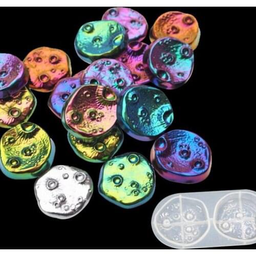 1PCS Crater Cave Planet Volcano Charms mold DIY Making fragrant gypsum mould