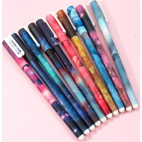 10 color gel pen kawaii pen Boligrafos kawaii Canetas Escolar cute style gel pen school office supplies