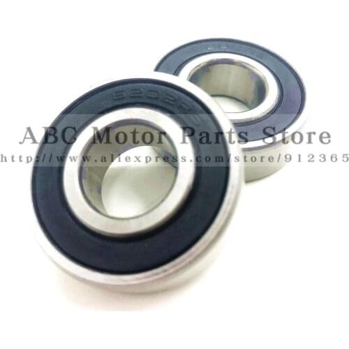 2pcs Bearing 6202 6202RS For Dirt Pit Bike Wheel Rims Pocket Bike Crank Mini ATV 47cc 49cc 44-6 Engine Parts