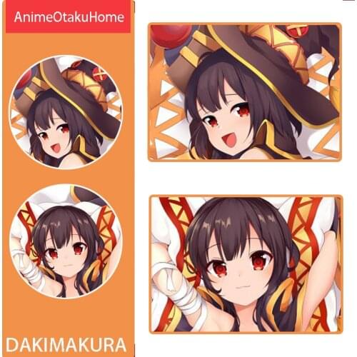 Anime KonoSuba Gods Blessing on This Wonderful World! Megumin Pillowcases Dakimakura Hugging Body Pillow Case Cover Bedding