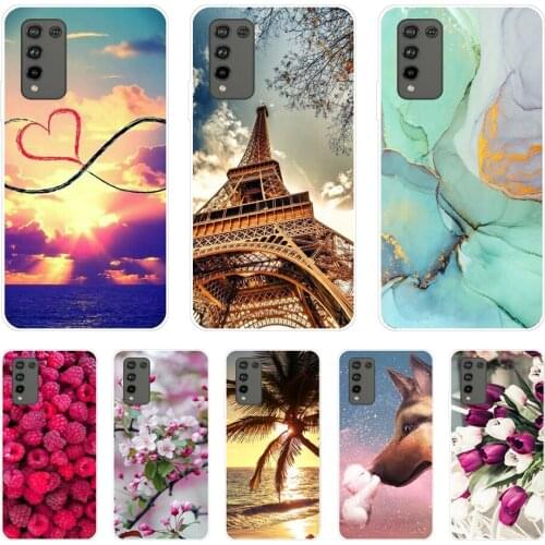 For Honor 10X Lite Case Cover on Honor 10XLite Phone Case For Huawei Honor 10X Lite Cute Cover 10 X Lite Fashion Silicone Bumper
