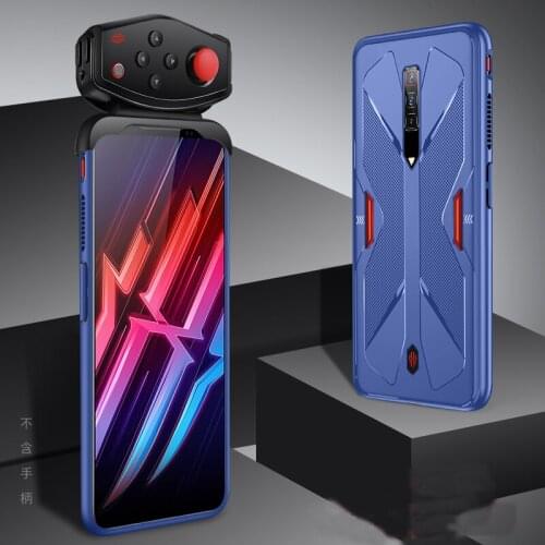 Nubia Red Magic 6 Pro Case Soft TPU Matte Cover For ZTE Nubia Red Magic 6 Soft Shockproof Cross Design Heat Dissipation Case