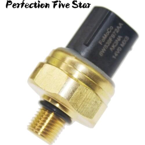 Fuel Rail Pressure Sensor Sender Compatible With 2012-2016 For Ford Edge 2.0 L Ecoboost 8W83-9F972-AA 8W839F972AA