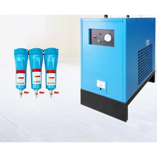 DH-10AC Refrigerating Dryer Air Compressor Refrigerated Freeze Dryer For 7.5Kw Rotary Screw Air Compressor Air System 1.5m3 220V