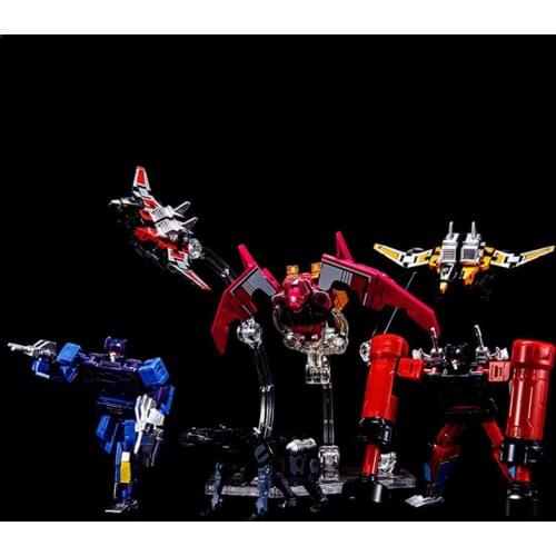 G1 THF Transformation Robot Soundwave Six Magnetic Tape Troop Rumble Laserbeak Buzzsaw KO Anime Action Figure Robot Model Toys