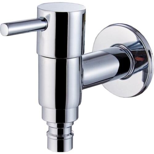 Chrome Brass Garden Faucet Brief bib-cock faucet washing machine faucet copper bibcock,Toilet tap,Garden faucet
