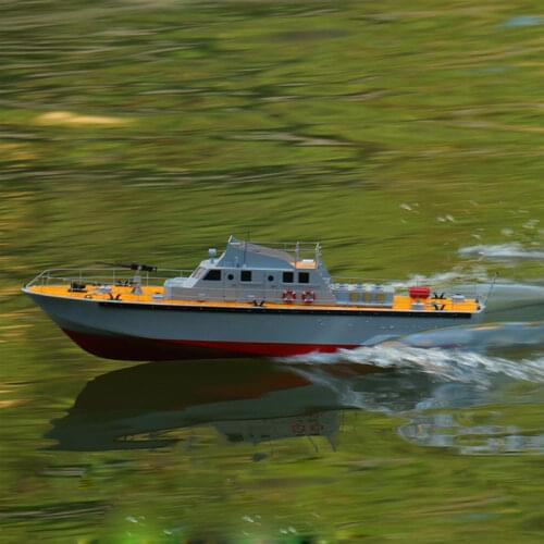 DIY Boat Model MK Speedboat Torpedo Boat Remote Control Simulation Inland Patrol Boat Handmade Kit